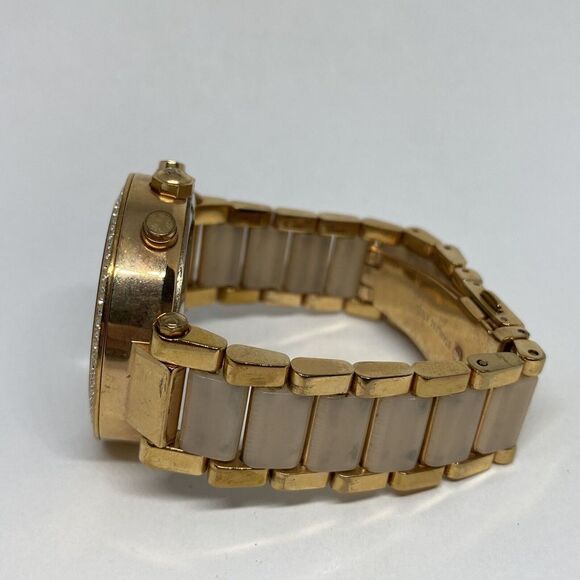 Michael Kors Parker MK5896 Womens Stainless Steel Analog Dial Quartz Watch MP354 - Picture 9 of 12